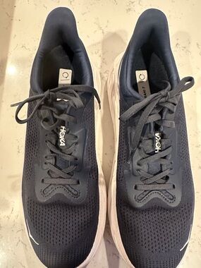 Hoka Men’s Navy and White Running Sneakers